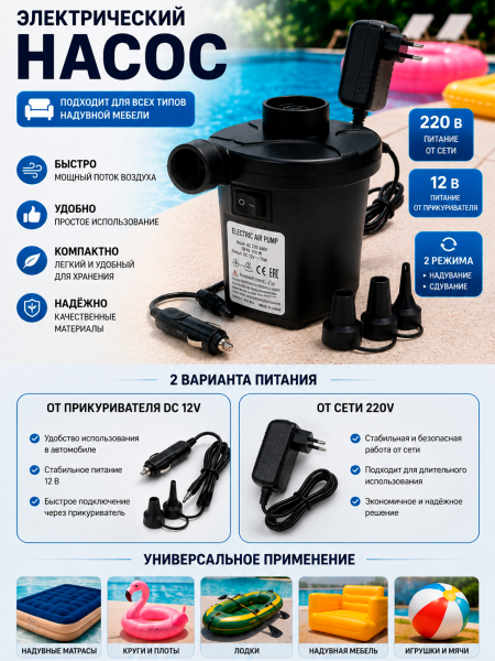 Насос электрический CZ208