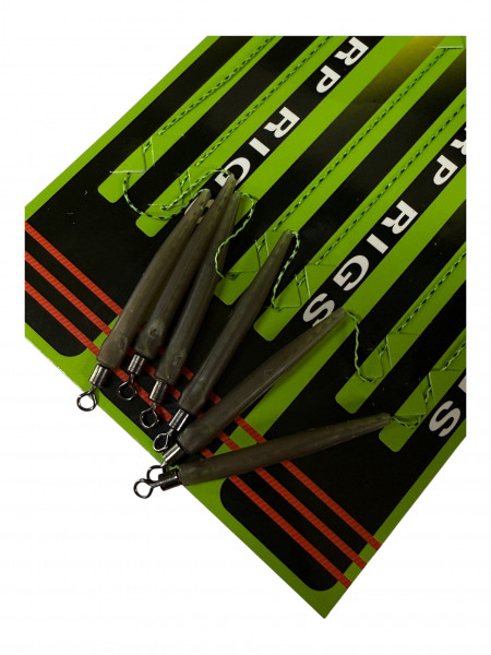 Набор готовых карповых поводков Hair Rigs с крючками, 6шт