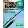Удилище без колец WEI -30A Blue Storm 20-40гр, 4м