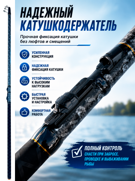 Удилище WEI-005A BIG FISH, 4м